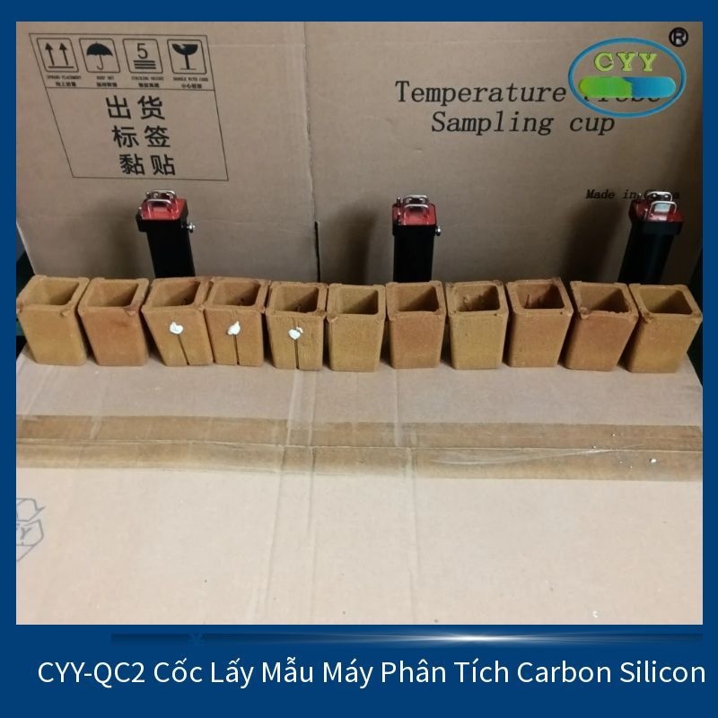 CYY-QC2 – Cốc Lấy Mẫu Máy Phân Tích Carbon Silicon | Cốc Phân Tích C% Si% Cho Gang Lỏng