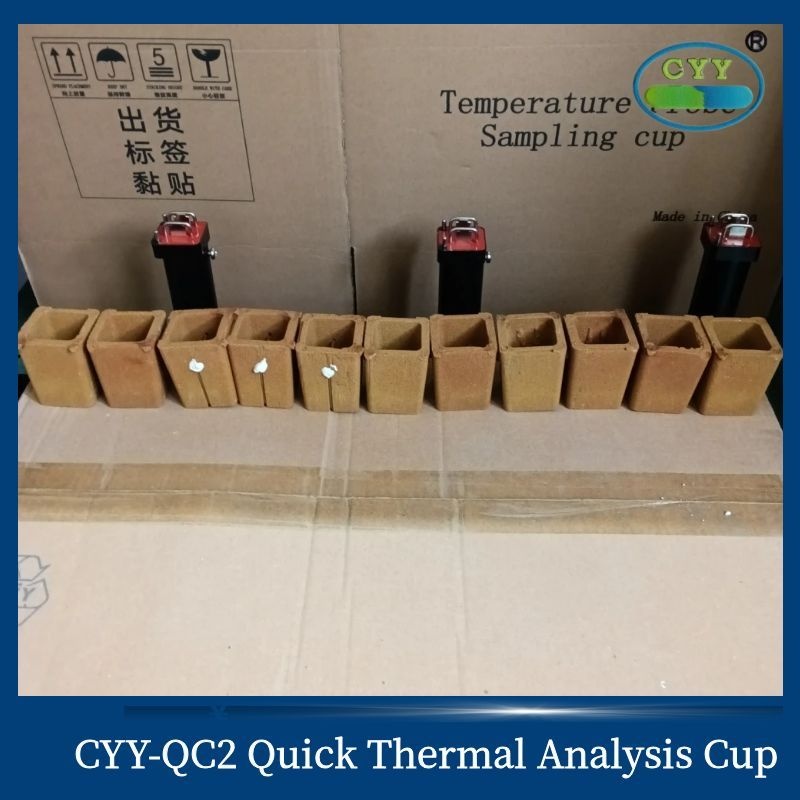 Carbon-Silicon Analyzer Cup / Carbon Cup / CE Cup / C% Si% / Molten Iron Composition Analysis