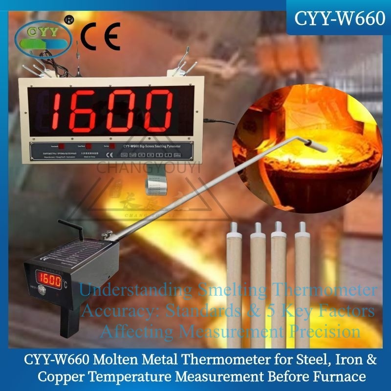 Understanding Smelting Thermometer Accuracy: Standards & 5 Key Factors Affecting Measurement Precision